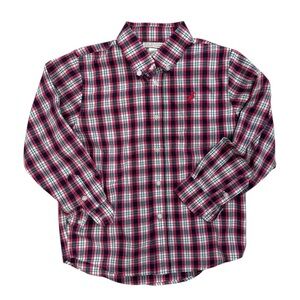 The Beaufort Bonnet Company TBBC Plaid Pink Long Sleeve Button Down Shirt